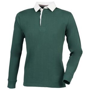 Front Row Mens  Long Sleeve Rugby Shirt/Top / Bottle